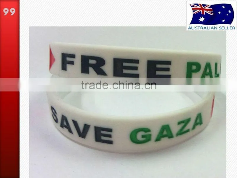 Competitive price Free Palestine Save Gaza Wristband Bracelet ---- DH 17010