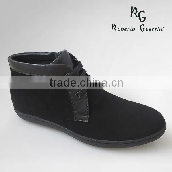 2014 suede leather ankle boot