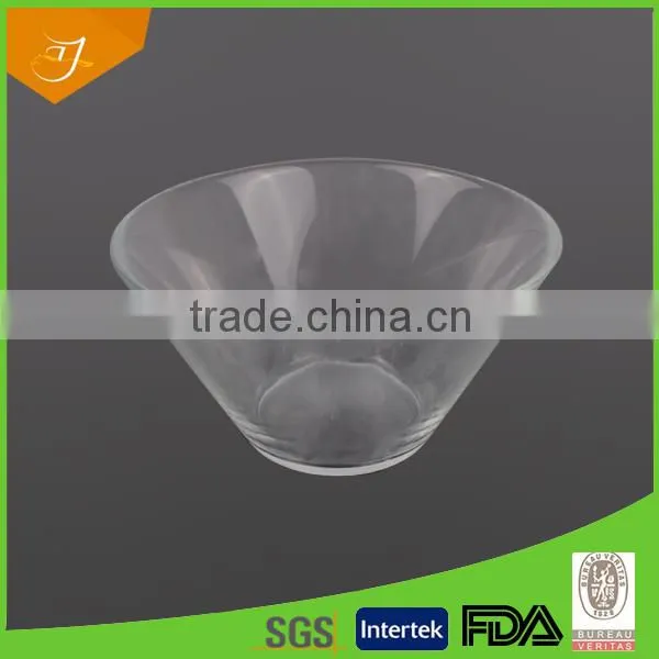 Cheap Clear Art Glass Big Bowls, High Quality Japanese Bowl For Christmas Deco