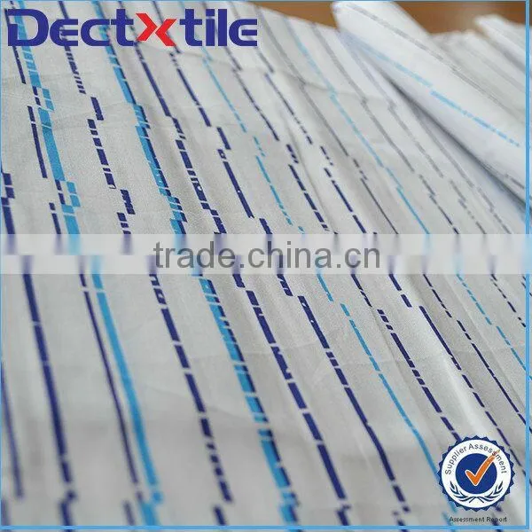 China productions fabric for polo buy shirt fabric black white stripe fabric on sale