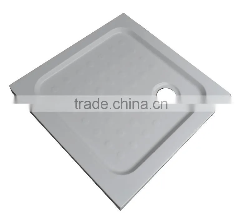cUPC custom shower tray 80x80,shower base 90x90,two sides tile flange