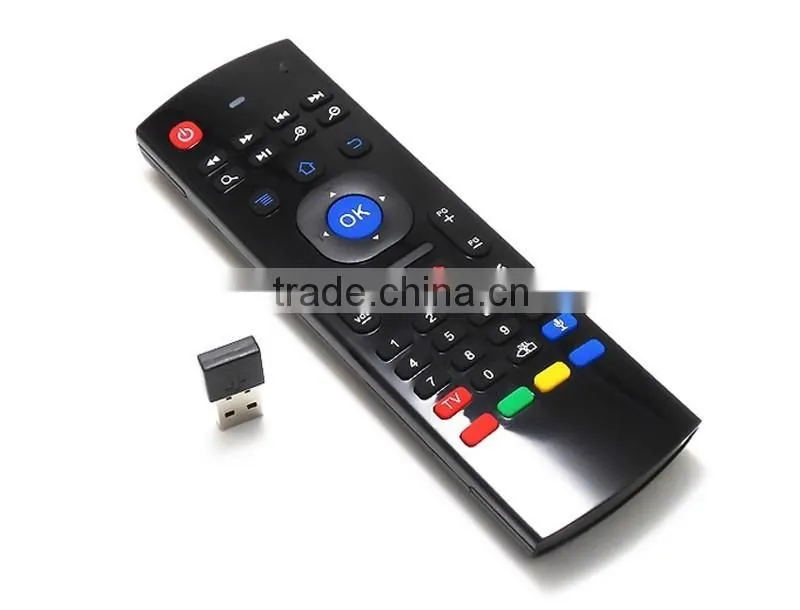 MX3 Keyboard 2.4G Remote Control mini Fly Air Mouse Wireless Keyboard remote controller MX3 for XBMC Android Mini PC TV Box