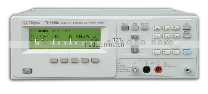 PT-TH2689;Capacitor leakage current/insulation resistance tester;Capacitor leakage current;insulation resistance tester;