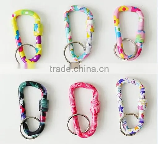 metal key ring for sublimation printing keychain making supplies