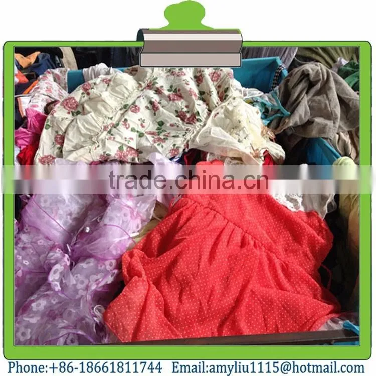 Used second hand clothes