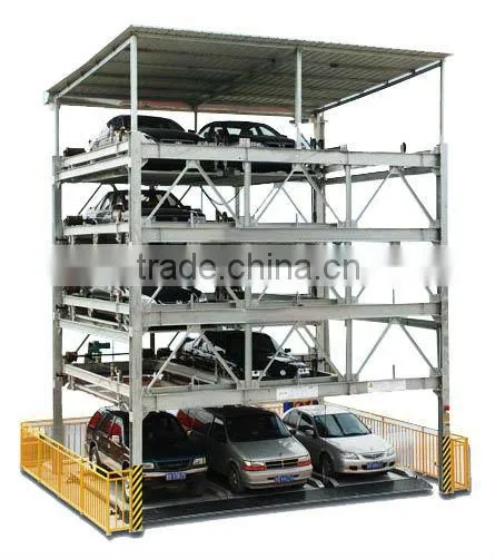 Smart multilayer puzzle parking system