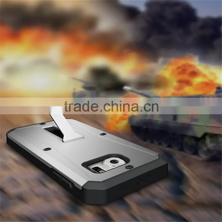 Best selling factory price armor cell phone case for samsung galaxy s6
