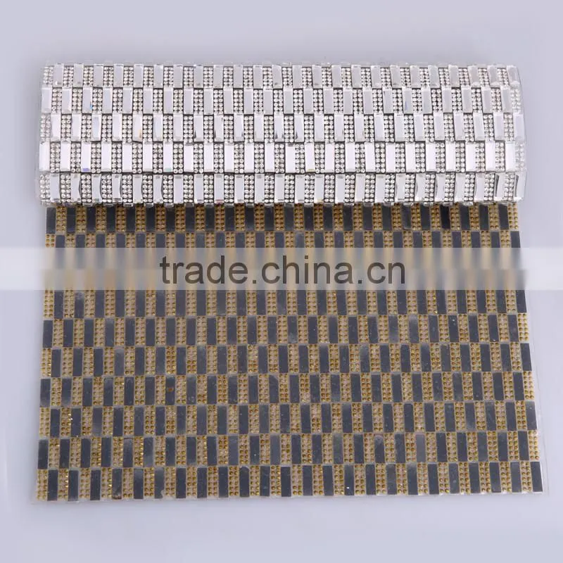 Top quality hot fix rhinestone sheet