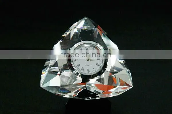New Triangle Crystal Mini Clocks