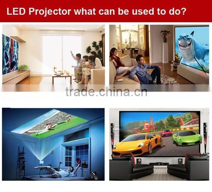 home theater portable intelligent LED smart android mini projector