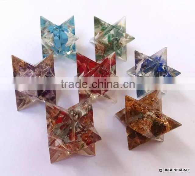 Orgonite Merkaba Star : Chakra Wholesale Sets