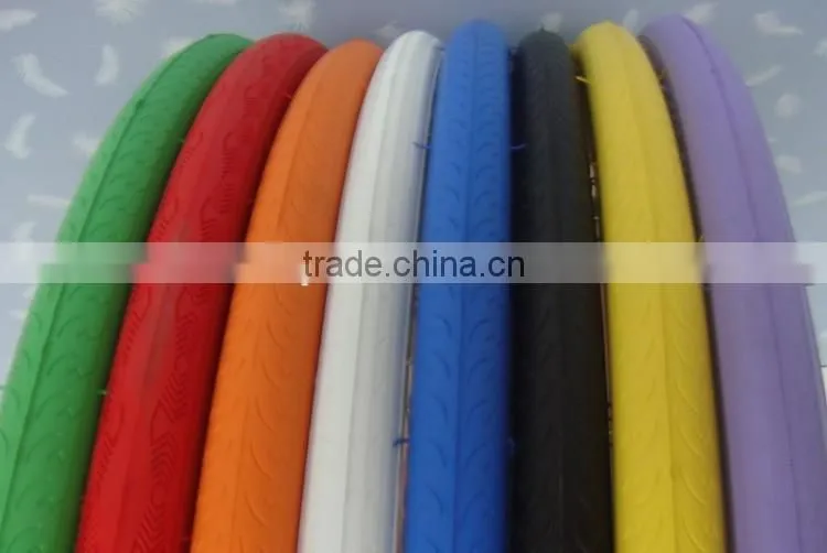 27x1 1 4 colorful road bicycle tire