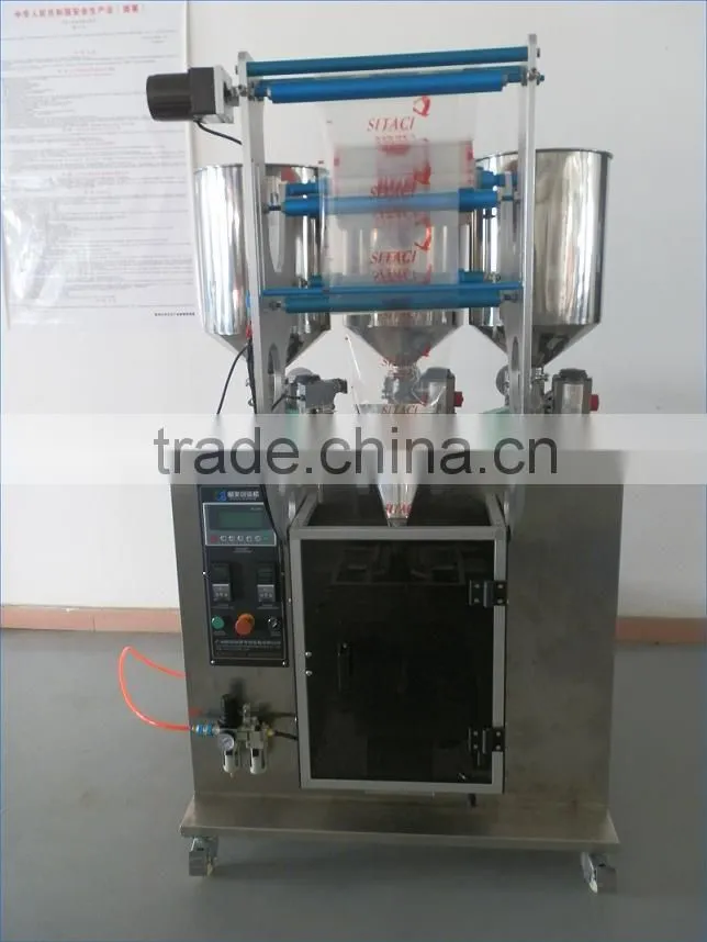 Automatic multi-lines sauce sachet filling packing machine
