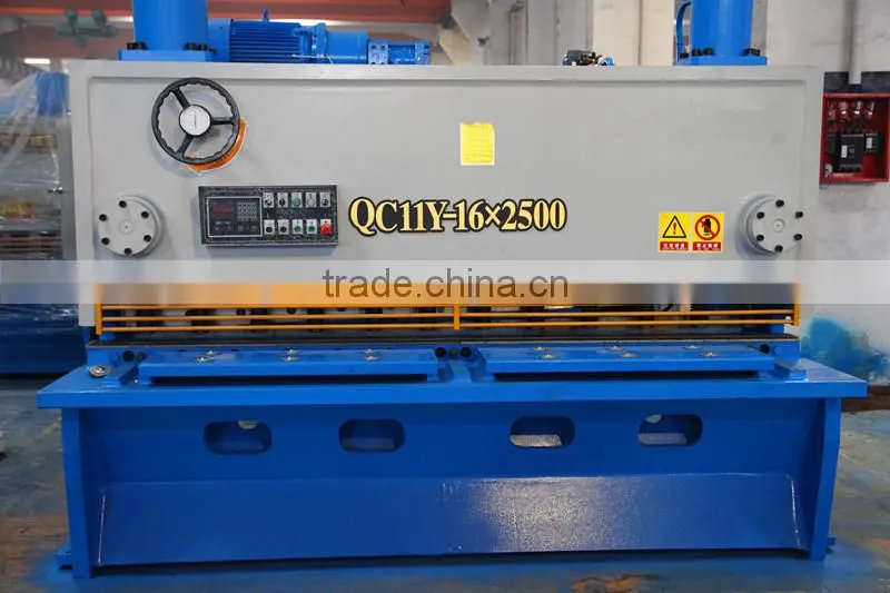 QC11Y 25x3200 Hydraulic Guillotine Shearing Machine