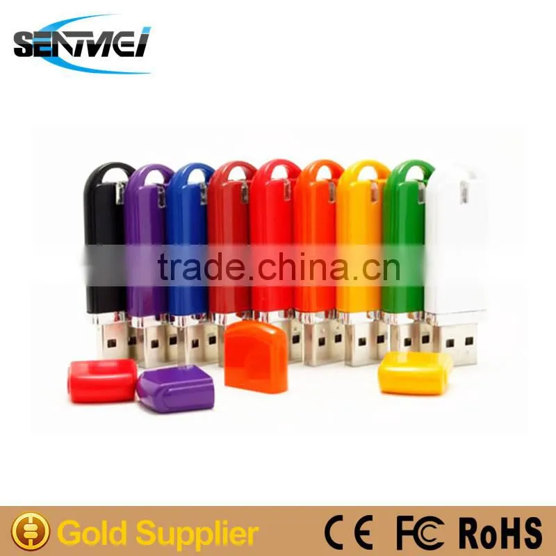 Customized Logo 8GB Capacity USB Flash Drive Plastic Case Material on Wholesale Factory Price