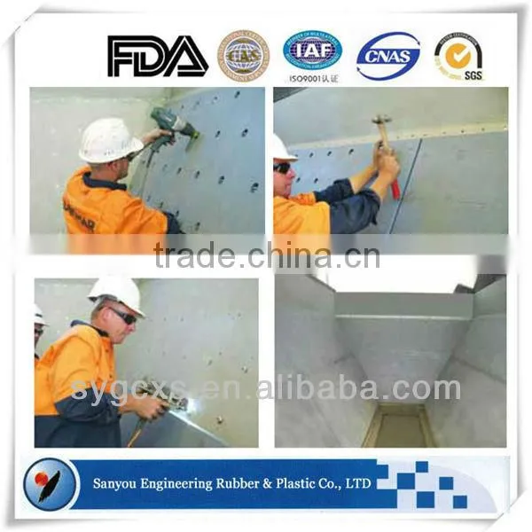 white black 10mm 20mm thick UHMWPE thick plastic sheet