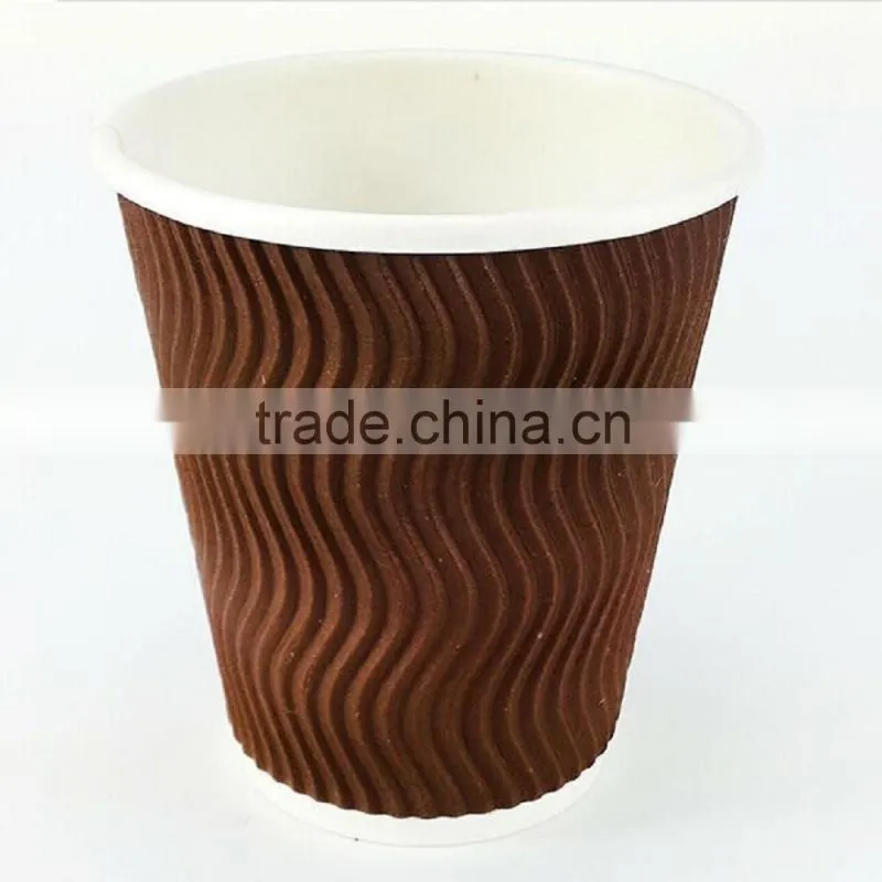 ripple wall paper cup for hot coffee
