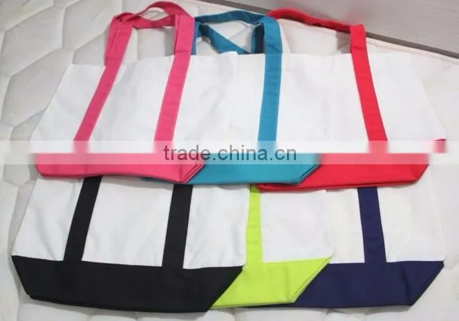 Wholesale shopping cotton canvas bag durable shopping tote bag