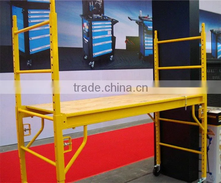 scaffolding tower for indoor construction