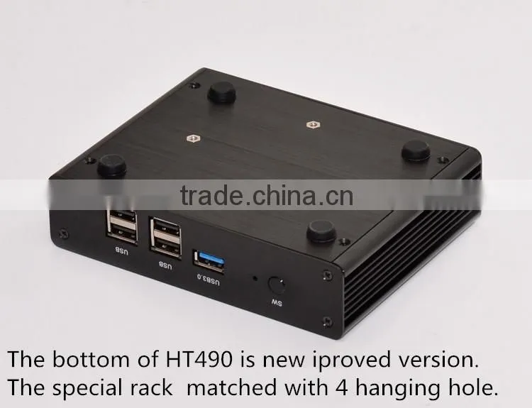 mini pc/mini chassis dual N2810/fanless HTPC/tv box/industrial personal computer with 8GB DDR3 1600MHz