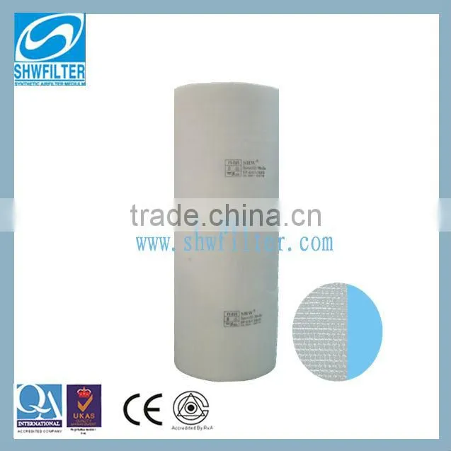 spray booth of ceiling filter