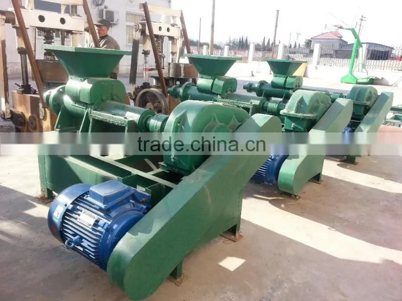 Low investment finger coal briquette extruder machine for smoking shisha hookah