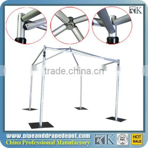 Beautiful Wedding Decoration of Square Tent Pipe and Drapes with competitive prices