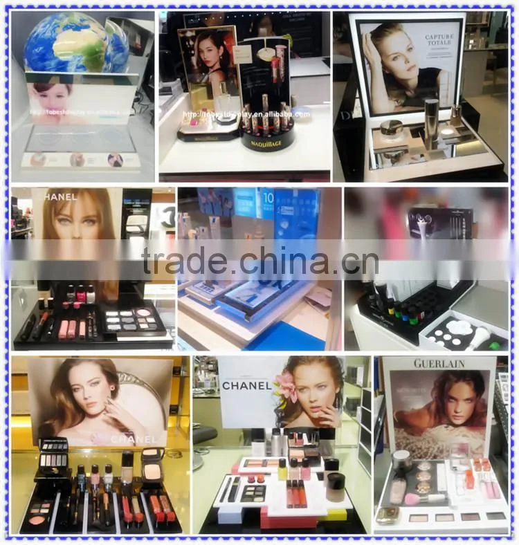 Daily consumer products display rack, daily use product cabinet, bottles stand acrylic