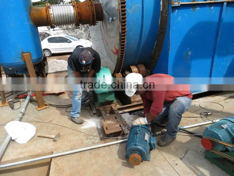 waste cable skin refining to oil machine with CE, ISO and BV by Shangqiu Sihai Machinery