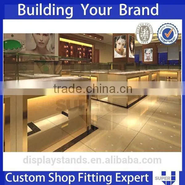 Professional factory supply luxury 3d rendering jewellery shop design