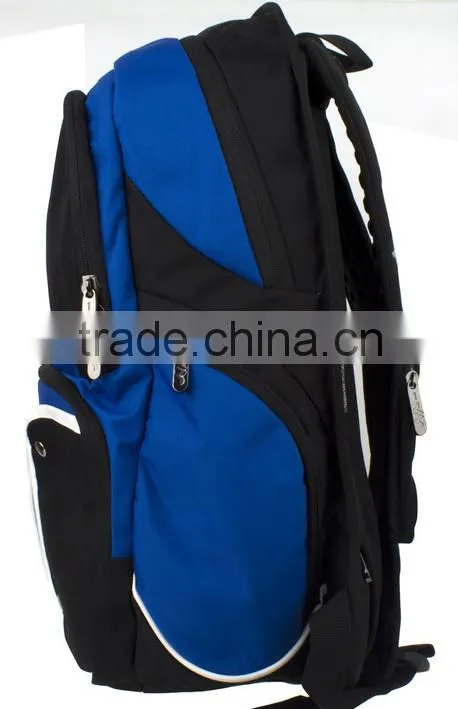 Factory 600D high school backpack for travel hiking backpack