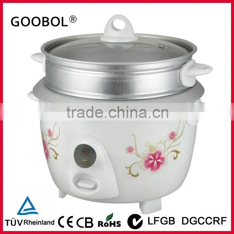 2.8L Small Drum Rice Cooker With Orange Color Shell