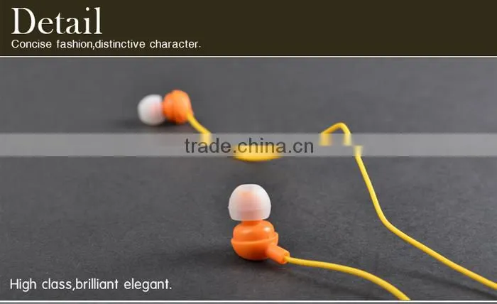 promotion beautiful gift plastic covers for earphone for iphone5