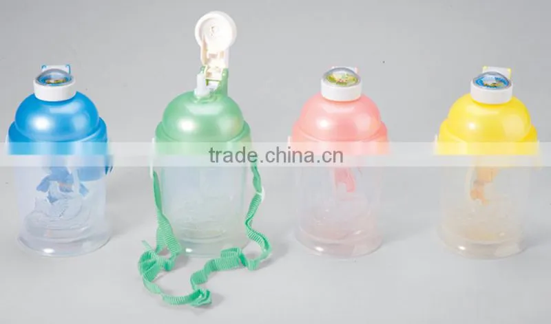 Lovely cartoon plastic water bottle for kid