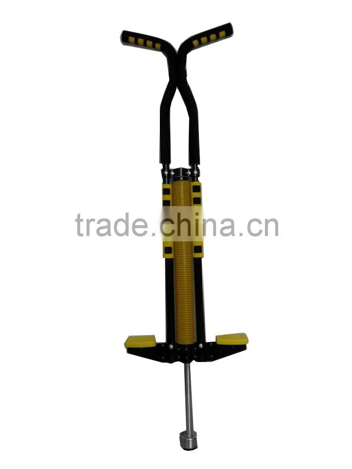 Black and yellow best vitality pogo stick