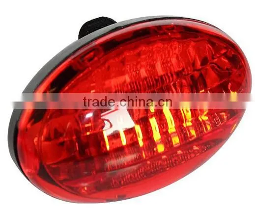 5 LED Bicycle Rear Tail Red Bike warning lamp safety Light