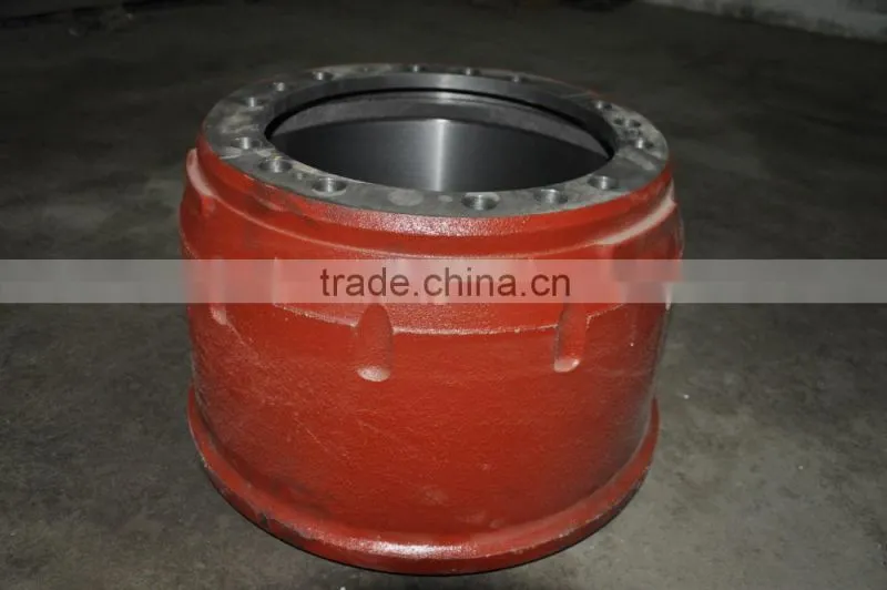 Heavy truck parts hot sales for Howo WG9231342006 brake drum