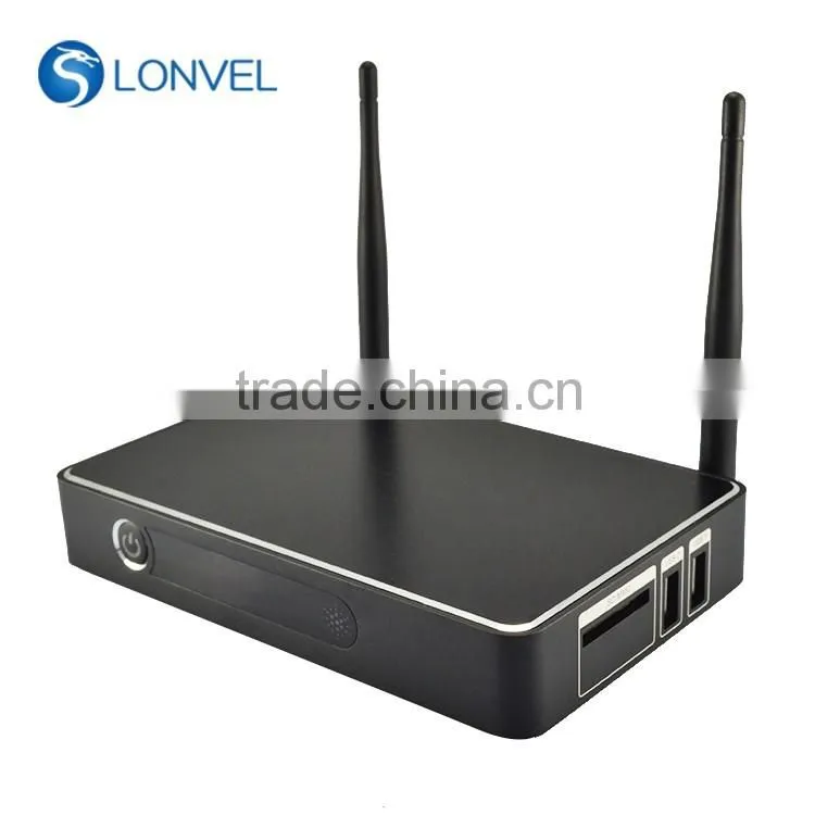 2016! QuadCore Aluminum case Amlogic S905 TV box Bluetooth 4.0 Box