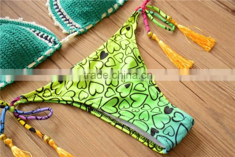 Sexy Crochet Brazilian Bikini , crochet handmade beachwear
