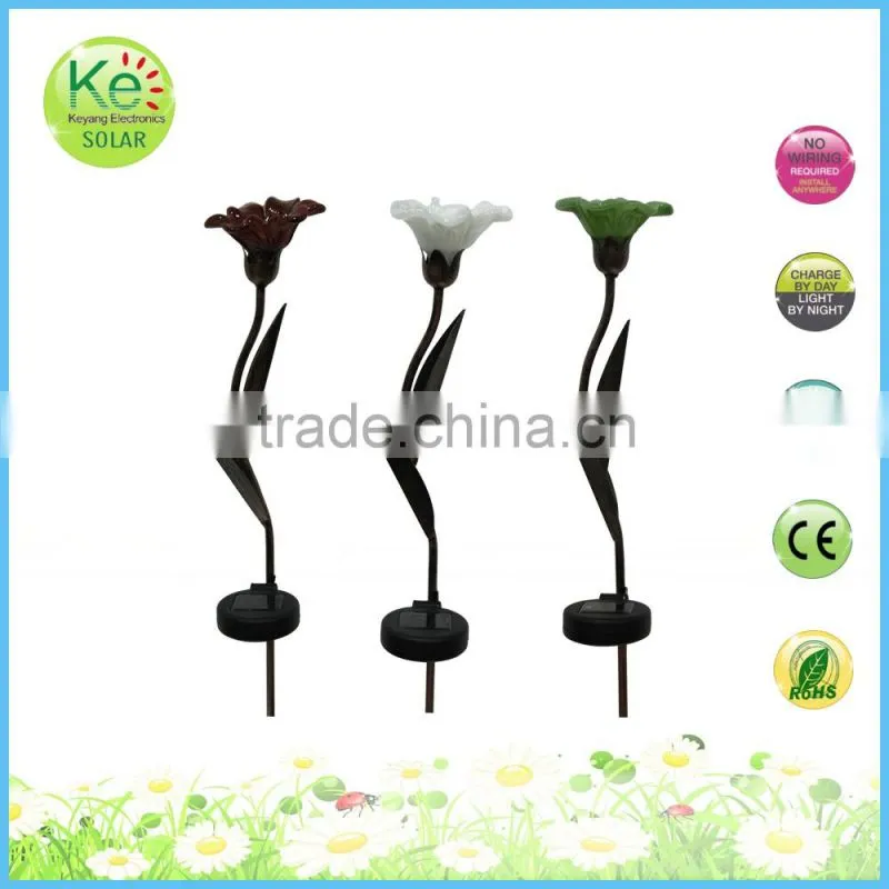 Solar Pathway Lawn Light motion stake LED Garden Yard Light
