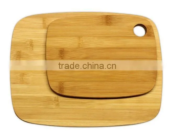 Hotsale 2pc bamboo cutting board