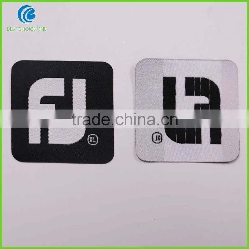 High Quality Garment Cotton End Fold Brand Label / Sew on Woven Label