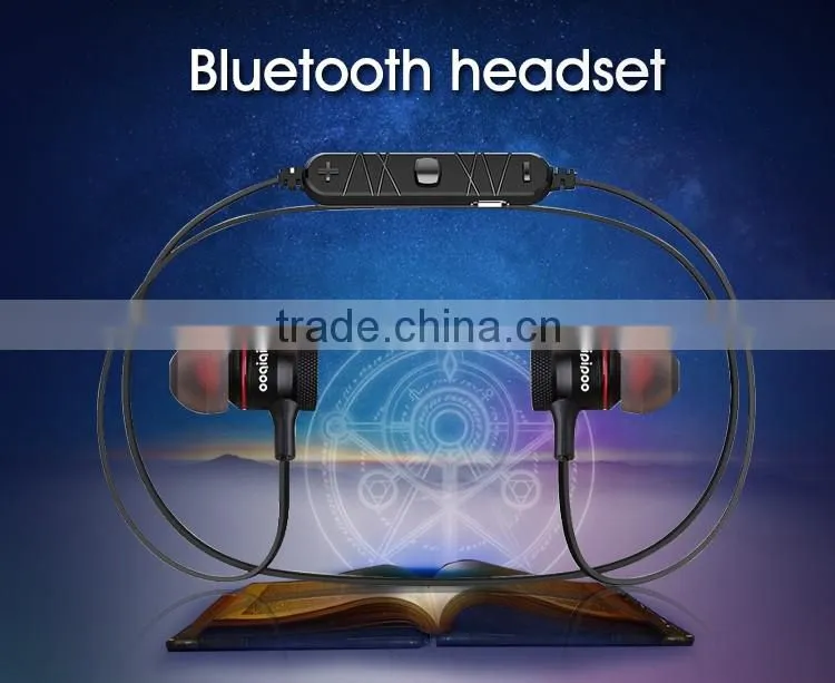 High quality smart stereo sound sport earphone earbuds noise reducing