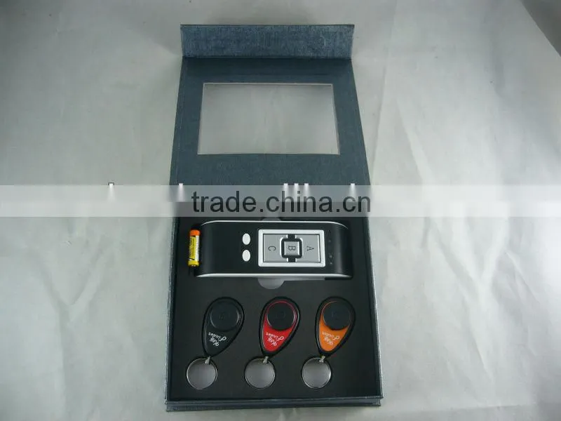 Remote controlled key finder(1 transmitter with 3 receivers)