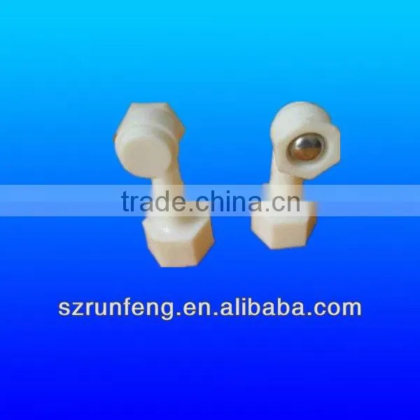Plastic nozzle head