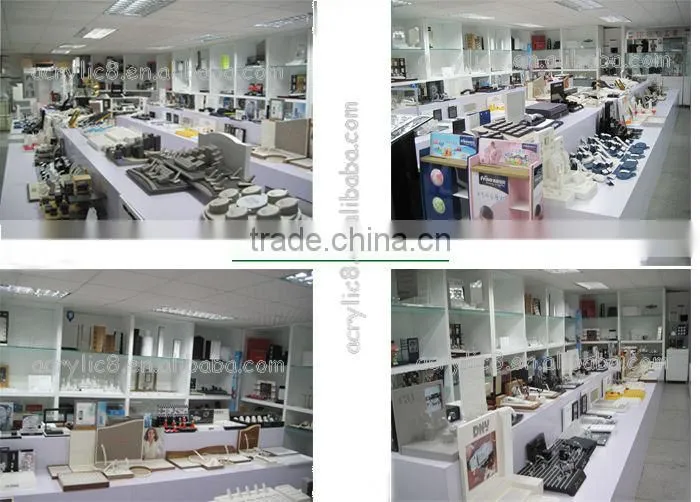 Top quality plastic acrylic advertising led rotating display