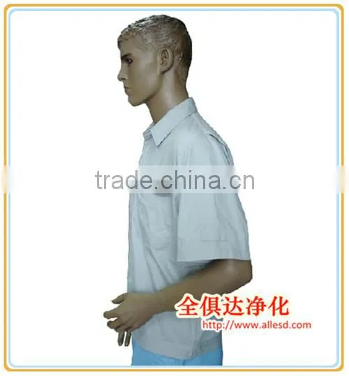 100% polyester Short Sleeve ESD Jacket