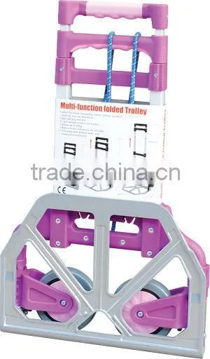 Aluminum folding hand trolley EN131