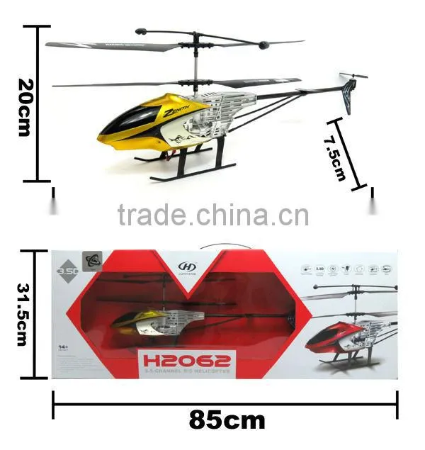 Absolutely good price 57.8CM big size toy helicopter 3.5CH RC helicopter