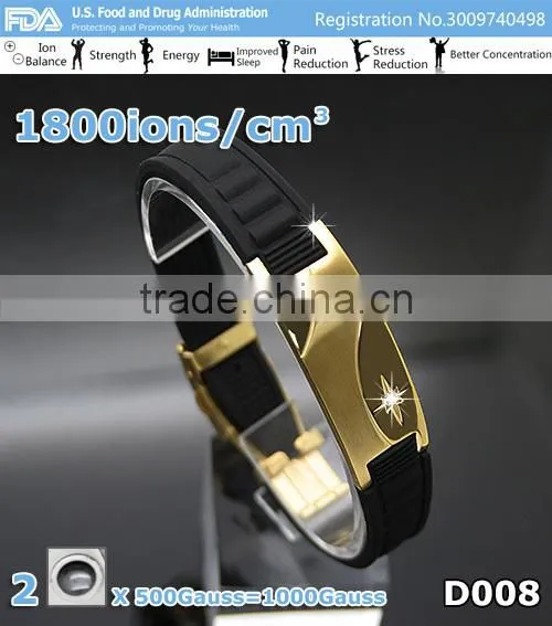 Noproblem D008 girl plated power elastic saudi gold jewelry bracelet